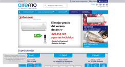 Desktop Screenshot of airefrio.com